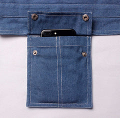 Premium Handmade Denim Pocket Waist Belt