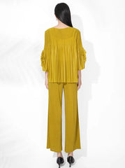 Luxury Petite Plissé Top & Pants