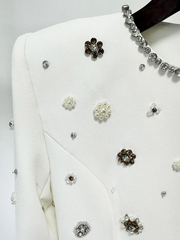 Luxury Crystal Embellished Maxi Dress