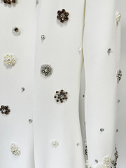 Luxury Crystal Embellished Maxi Dress
