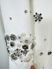Luxury Crystal Embellished Maxi Dress