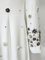 Luxury Crystal Embellished Maxi Dress