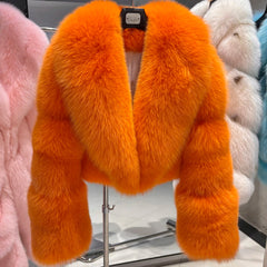 Women's Fox Fur Bomber