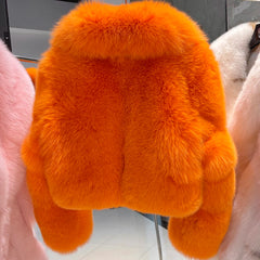 Women's Fox Fur Bomber