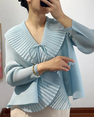 Luxury Petite Plissé Skirt Set