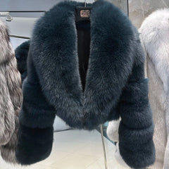 Women's Fox Fur Bomber