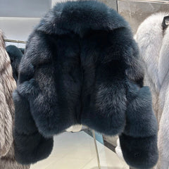 Women's Fox Fur Bomber