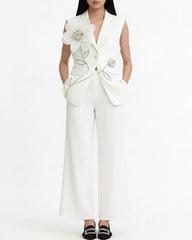 Luxury Floral Pants Suit Set