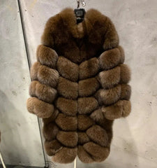 Luxury Women’s Genuine Fox Fur