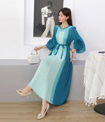 Luxury Formal Plissé Dress