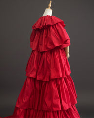 Couture Tiered Opera Coat