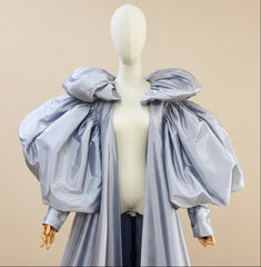 Couture Puff Sleeve Cloak