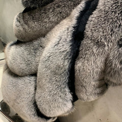 Women's Fox Fur Trench Coat
