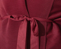 Kimono Plissé Wrap Coat