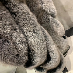 Women's Fox Fur Trench Coat