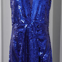 Sequin Halter Maxi Dress