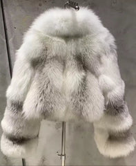 Luxury Custom Fox Fur Jacket