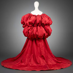 Couture Floor-Length Cape