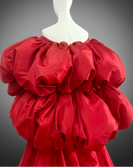 Couture Floor-Length Cape