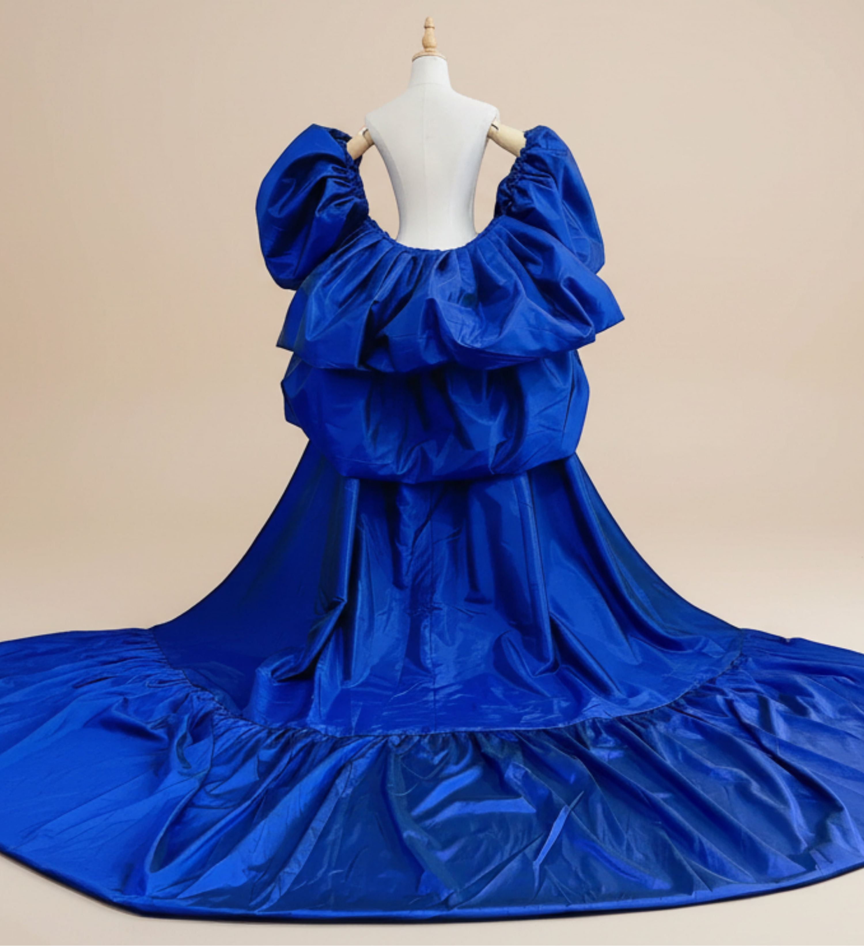Couture Maternity Opera Cape Dramatic Long Train