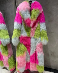 Custom-Made Mongolian Lamb Fur Coat – Full-Length Luxury Winter Outerwear