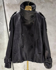 Luxury Full-Grain Sheepskin Jacket