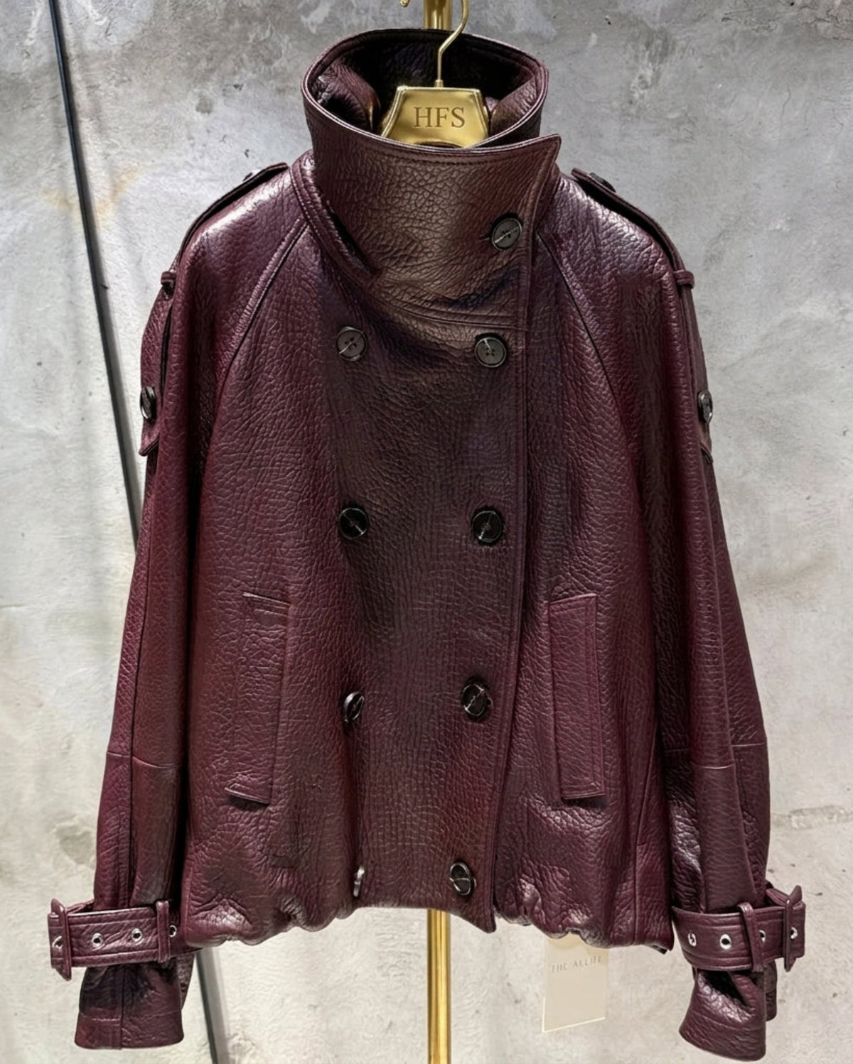 Luxury Full-Grain Sheepskin Jacket