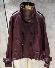 Luxury Full-Grain Sheepskin Jacket