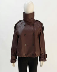 Luxury Full-Grain Sheepskin Jacket