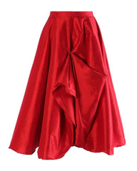 Designer Architectural Skirt – Dramatic High-Rise Volume