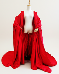 Designer Full-Length Opera Gala Pageant Cloak Coat
