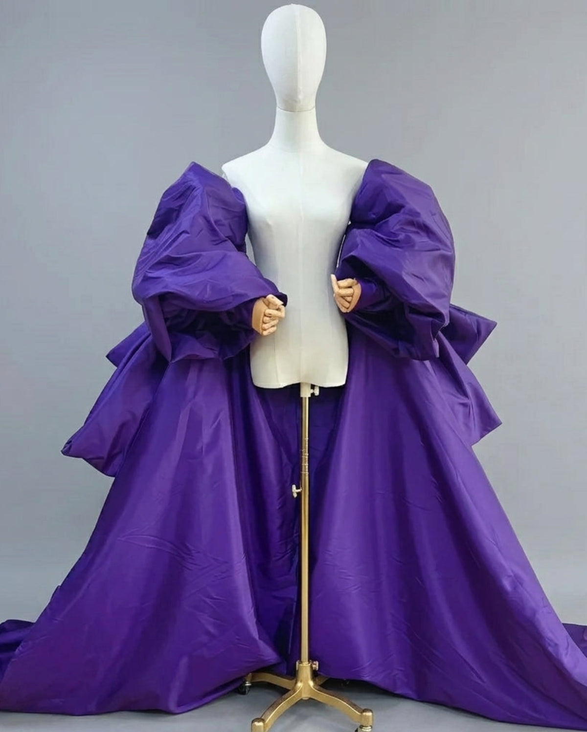 Couture Train Opera Coat