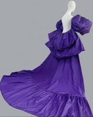 Couture Train Opera Coat