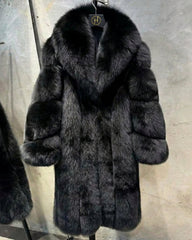 Couture Genuine Fox Fur Coat