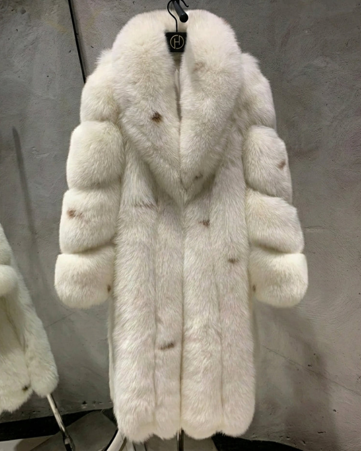 Couture Genuine Fox Fur Coat