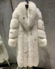 Couture Genuine Fox Fur Coat