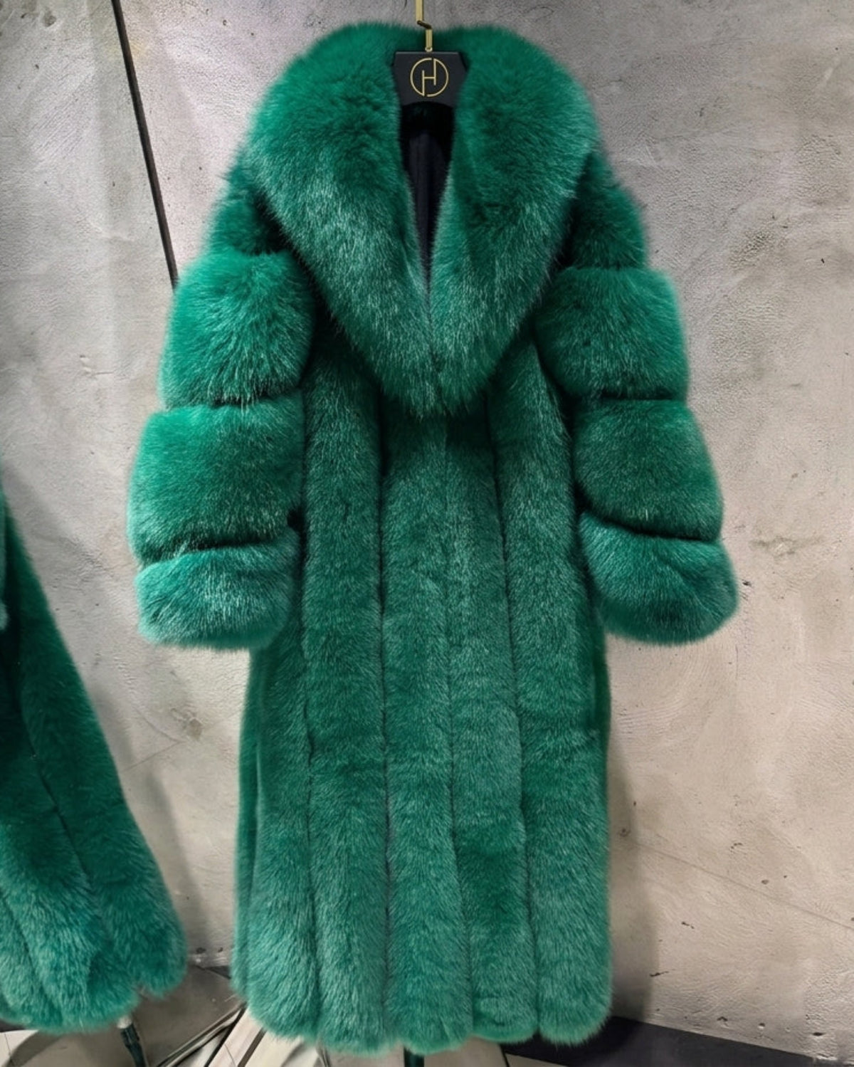Custom Full-Length Fox Fur Coat