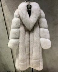 Couture Genuine Fox Fur Coat