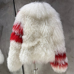 Genuine Mongolian Fur Jacket