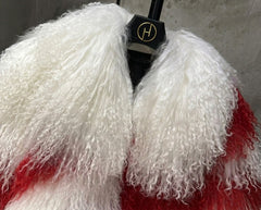 Genuine Mongolian Fur Jacket