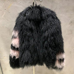 Genuine Mongolian Fur Jacket