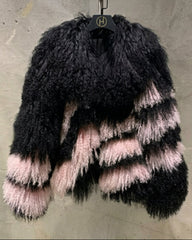 Genuine Mongolian Fur Jacket