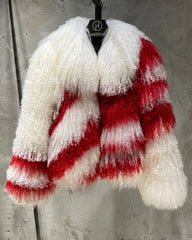 Genuine Mongolian Fur Jacket