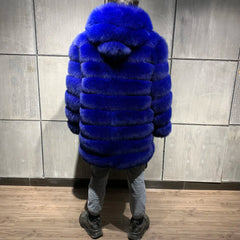 Men's Fox Fur Coat