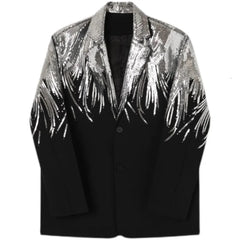 Men's Collins Sequin Tailored Blazer Jacket