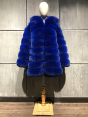 Men's Fox Fur Coat