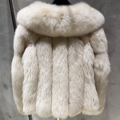 Genuine Fox Fur Coat