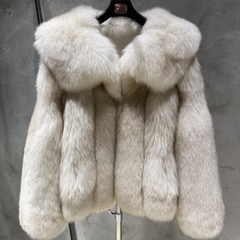 Genuine Fox Fur Coat