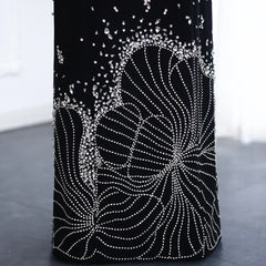 Luxury Crystal Maxi Gown