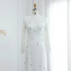 Luxury Crystal Maxi Gown